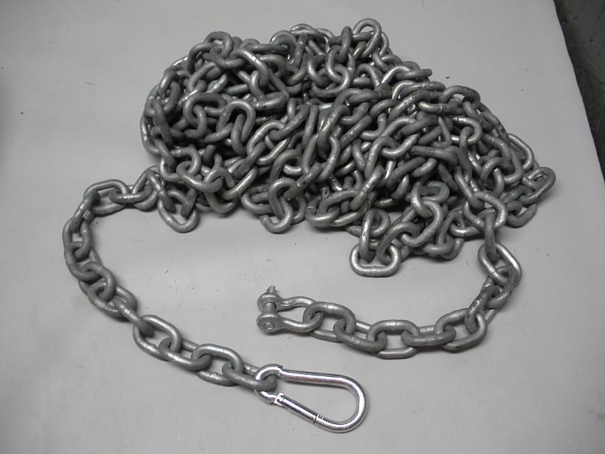 Aamstrand Anchor Rode 5/8" 3 Strand Line, 20' 5/16" Chain with Storage Bag