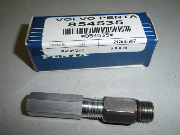 Volvo Penta Hydraulic Pump Relief Valve 854535
