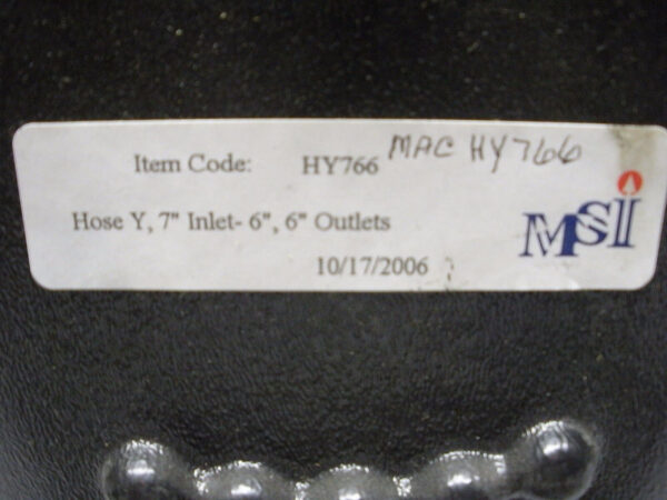 MSI Air Distribution Control Y Duct HY766 - Image 3