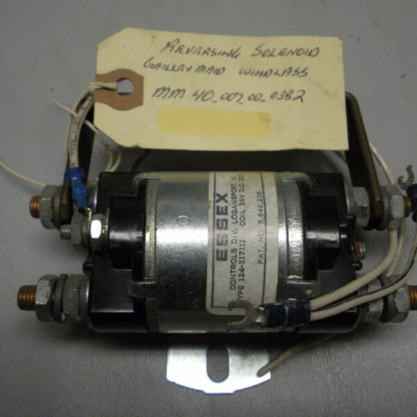Galley Maid Windlass Reverse Solenoid