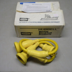 Hubbell Y Adapter HBL64CM56 30 Amp/125 Volt