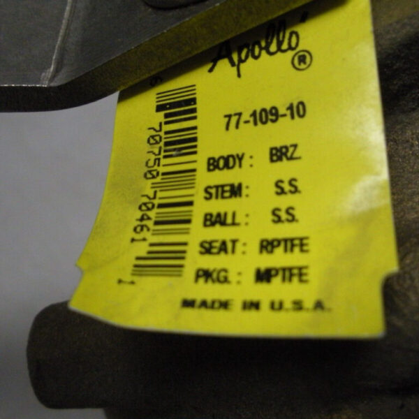 Apollo Conbraco 2 1/2" Ball Valve 77-109-10