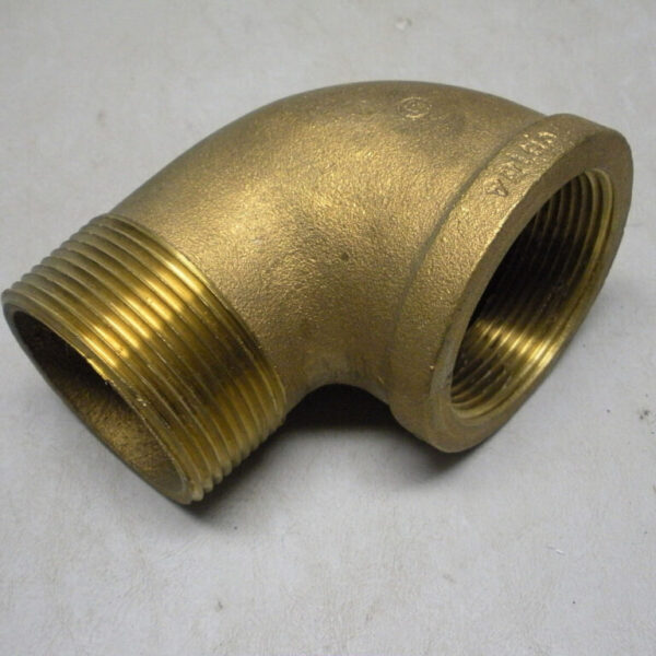 2 1/2" Bronze Street Elbow 90 Degree (China)