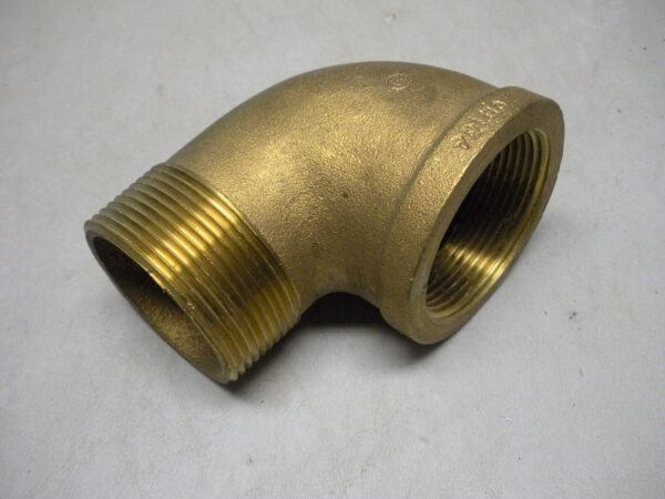2 1/2" Bronze Street Elbow 90 Degree (China)
