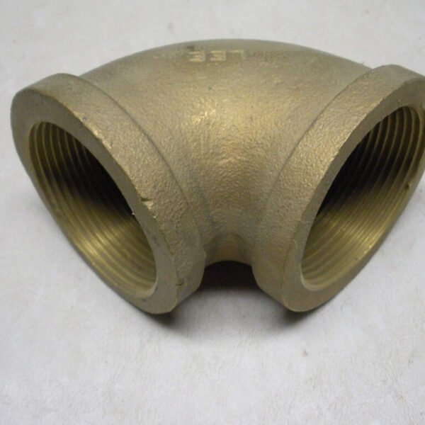 Lee 2 1/2" Bronze Elbow 90 Degree