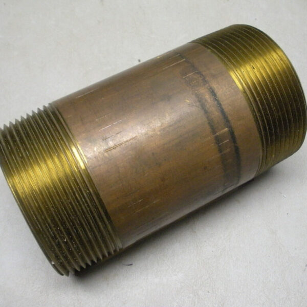 Buck Algonquin 3" NPT X 6" Bronze Nipple 00300X06LN