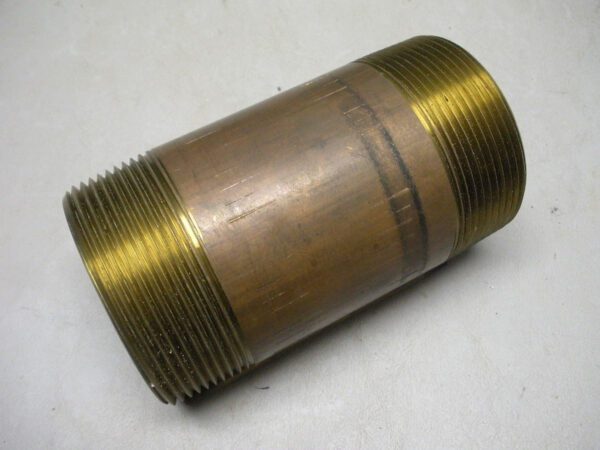 Buck Algonquin 3" NPT X 6" Bronze Nipple 00300X06LN