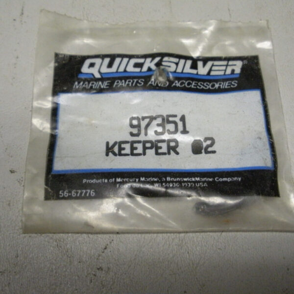 Mercruiser Quicksilver Keeper 97351 Pack of (2)