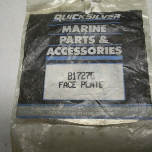 Mercruiser Quicksilver Face Plate 817276