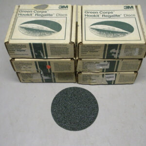 3M Green Corps Regalite Hookit 5" 36 Grit Discs 150 Total