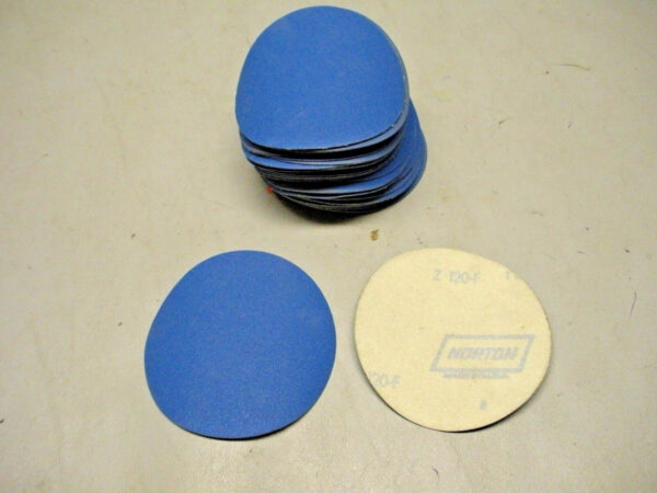 Norton Norzon Blue 120 Grit 5" Disc (Pack of 50) Z120-F H817
