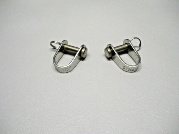 Schaeffer Marine Stainless Steel Strap Shackles 3/16" 93-31 (Pair)