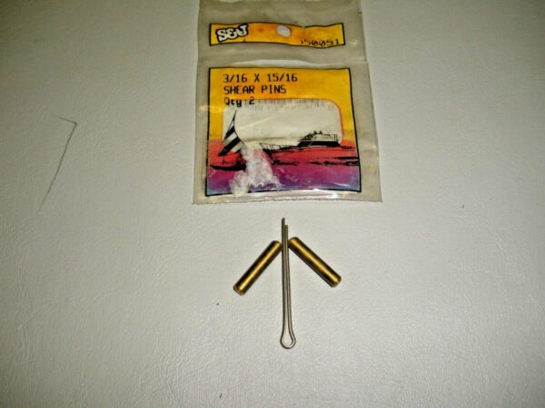 S&J Products Propeller Shear Pin 3/16" X 15/16" 550051