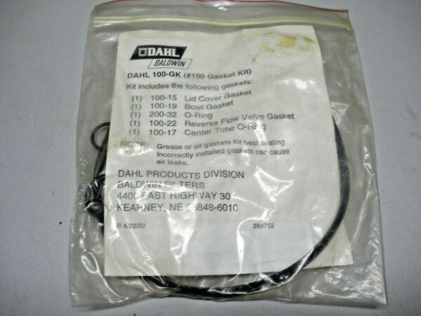 DAHL Gasket Kit 100-GK