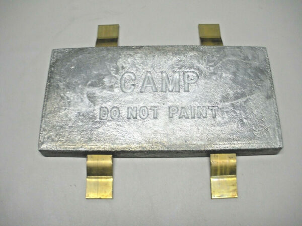 Camp Hull Plate Zinc with Strap W24SQ