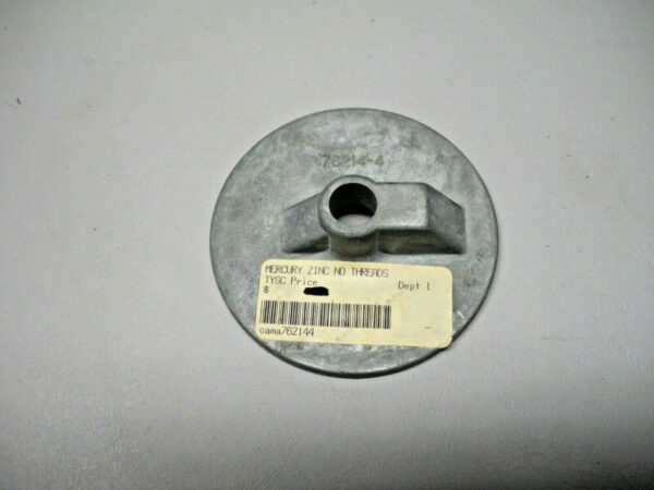 Camp Zinc Anode 76214-4 Fits Mercury (No Threads)