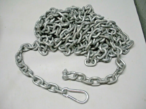 250' Aamstrand Anchor Line 5/8" 3 Strand Line, 20' 5/16" Chain with Storage Bag - Image 3