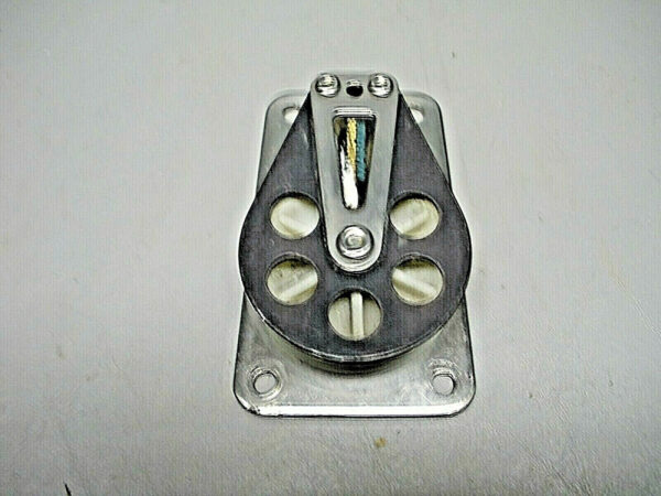Schaefer Cheek Block - Flat Base - Aluminum Cheek & Sheave. Possible 704-10 - Image 2