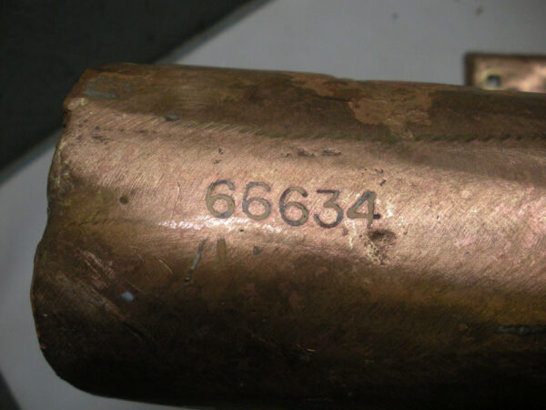 Chris Craft Propeller Shaft Bronze V Strut Starboard Side "66634" - Image 4