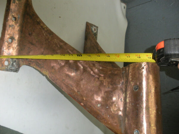 Chris Craft Propeller Shaft Bronze V Strut Starboard Side "66634" - Image 5
