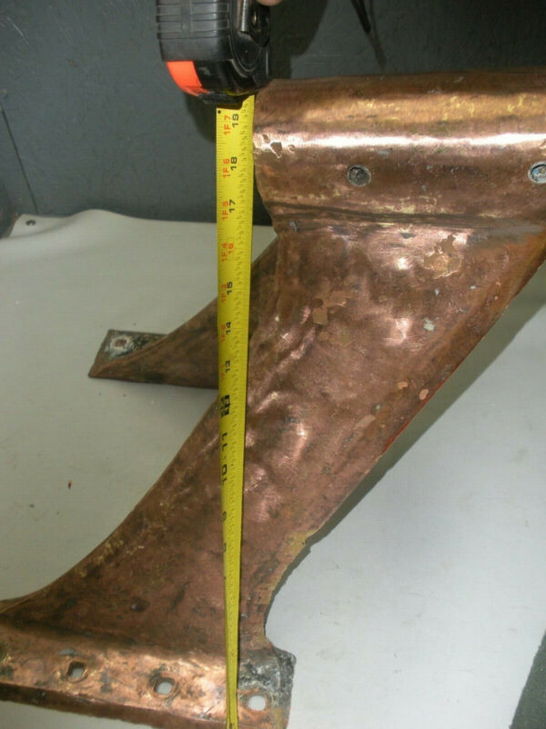 Chris Craft Propeller Shaft Bronze V Strut Port Side - Image 7