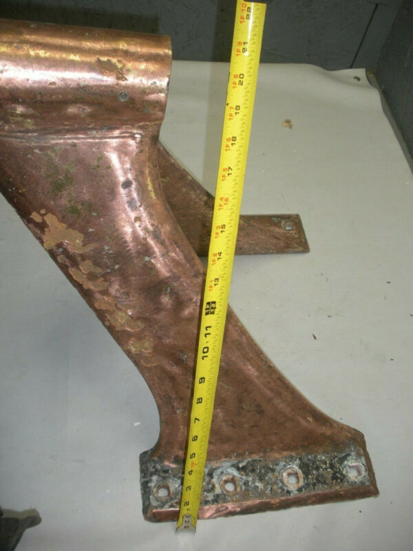 Chris Craft Propeller Shaft Bronze V Strut Port Side - Image 8