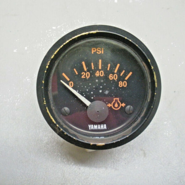 VDO/ Yamaha Oil Pressure Gauge 0-80 PSI