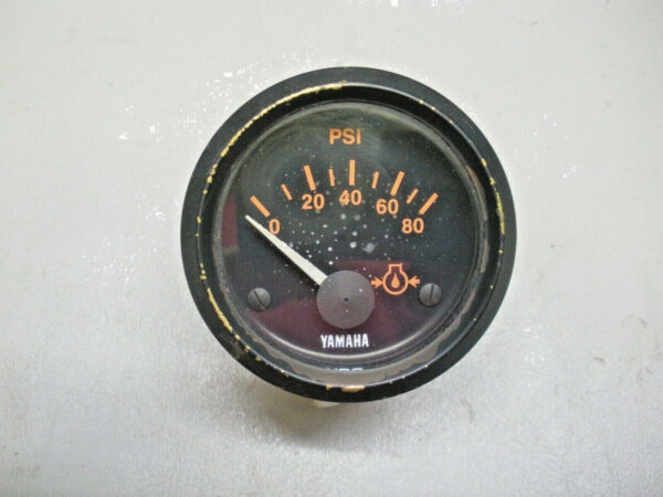 VDO/ Yamaha Oil Pressure Gauge 0-80 PSI