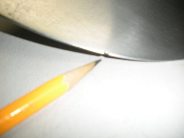 Arenson Cleaver Style Three Blade Stainless Steel Propeller 17" X 28P - Image 6