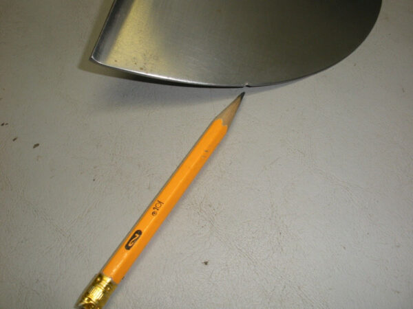 Arenson Cleaver Style Three Blade Stainless Steel Propeller 17" X 28P - Image 7