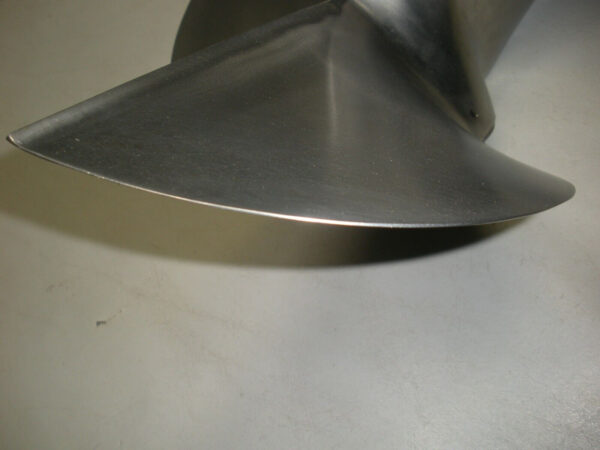 Arenson Cleaver Style Three Blade Stainless Steel Propeller 17" X 28P - Image 9