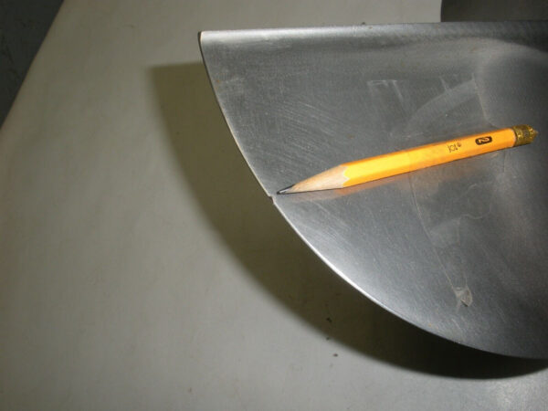 Arenson Cleaver Style Three Blade Stainless Steel Propeller 17" X 28P - Image 10