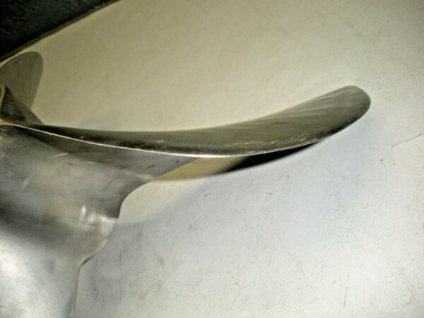 Mercury Cleaver Style Three Blade Stainless Steel Propeller 16" X 27P - Image 6