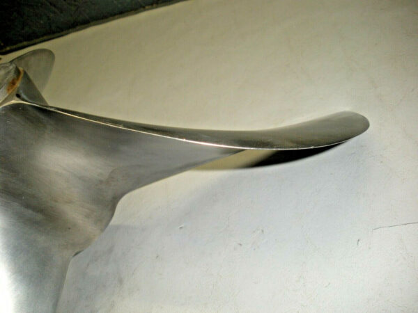Mercury Cleaver Style Three Blade Stainless Steel Propeller 16" X 27P - Image 7