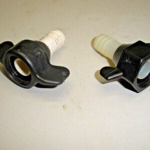 (2) Shurflo 1/2" FTP X 1/2" Male Barb Pump Swivel Fittings 234-2926, 244-2926
