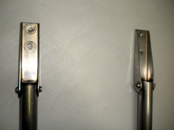 Telescoping/ Retracting 3 Step Stainless Steel Boarding Ladder-Possible Baysun - Image 3