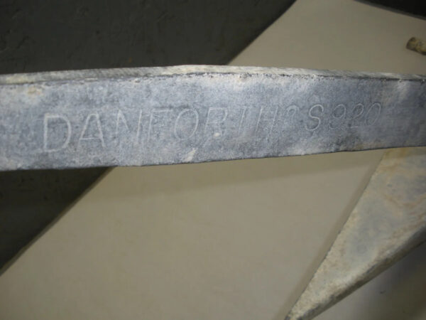 Genuine Danforth S920 14 Pound Fluke Anchor 94013 With 4' of Chain - Image 3