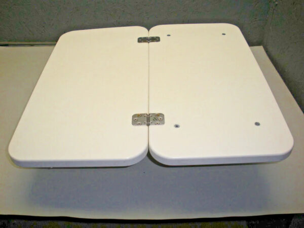 Custom White Starboard Folding Boat Table