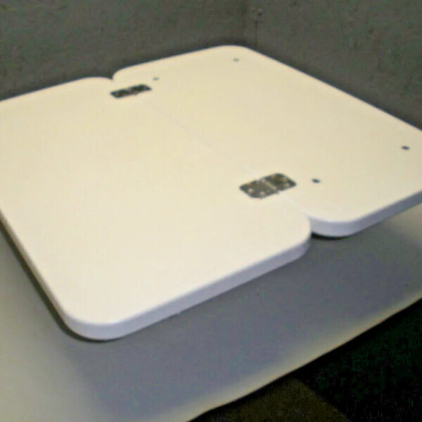Custom White Starboard Folding Boat Table