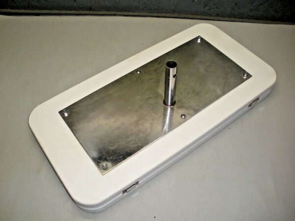 Custom White Starboard Folding Boat Table - Image 6