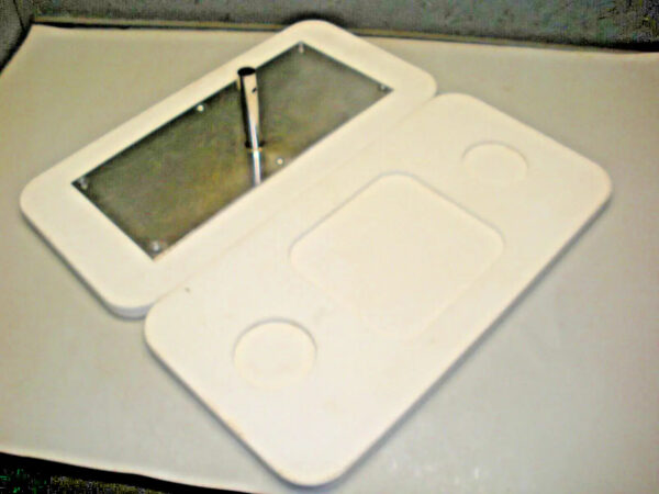 Custom White Starboard Folding Boat Table - Image 7