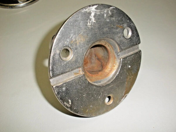 Set of (4) Hatteras Stainless Steel Stanchion Bases - Image 3