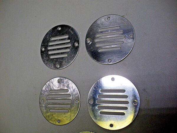 Lot of (5) Perko Round Locker Ventilator 0330DP1STS, 0330DP1CHR and Others - Image 2