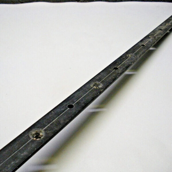 Schaefer 1" Anodized Black T-Track 8' Length