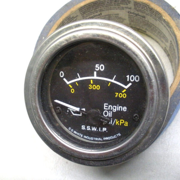 Bucyrus Erie Dynahoe S.S. White Industries Oil Pressure Gauge