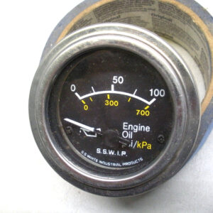 Bucyrus Erie Dynahoe S.S. White Industries Oil Pressure Gauge