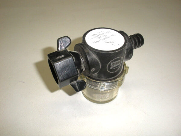 Shurflo Swivel Nut Strainer 255-325 1/2" Barb Fitting Inlet