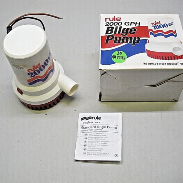 Rule Model II 2000 GPM 32 Volt Bilge Pump