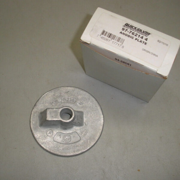 Genuine Mercruiser Quicksilver Anode Plate 97-762144