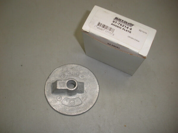 Genuine Mercruiser Quicksilver Anode Plate 97-762144